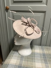Cream Beige Putty Fascinator Saucer Hat Studio By Failsworth