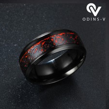 Men's Ring Dragon Celtic
