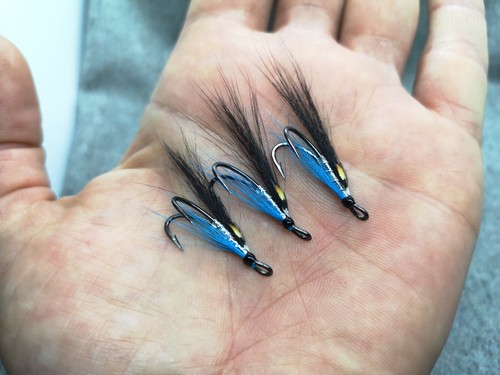Dark crathie salmon flies - salmon,