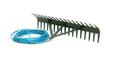 LAKE / POND WEED RAKE 24" DOUBLE SIDED & 20 Metres ROPE AQUATIC WEED REMOVAL