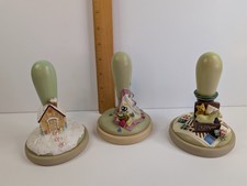 VINTAGE SET OF 3 BROWN BAG