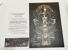 Alice Cooper Hand Signed