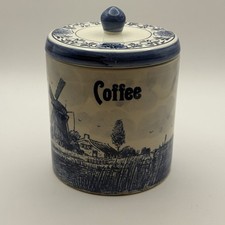 Vintage Delft Blue Handpainted