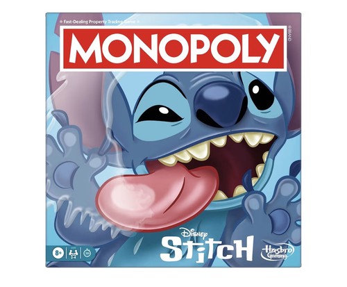 Disney stitch monopoly board - disney,