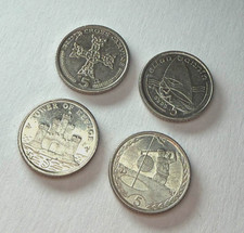 Isle of Man 5p coin set (set