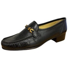 HB Shoes Ladies Black Leather