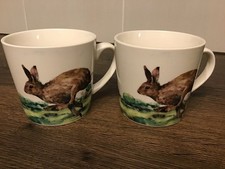 SET OF 2 PORCELAIN HAND