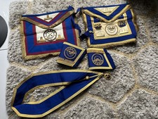 Masonic Durham Rare Classic Regalia Apron Job Lot Masonic Regalia Arch Ark