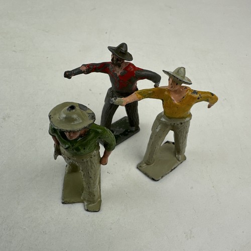 Vintage painted lead timpo - lead,