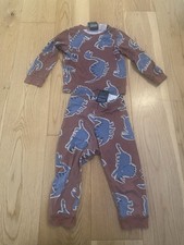 Brown/blue Dinosaur Outfit Age 18/24 Months By H&M