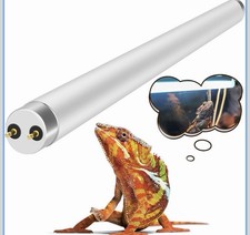 NEPTONION T8 Rainforest Terrarium Fluorescent Lamp Tube 18" Full Spectrum UVB...