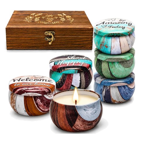 Luxury scented candle - gift, set