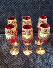 Murano Champagne Flutes