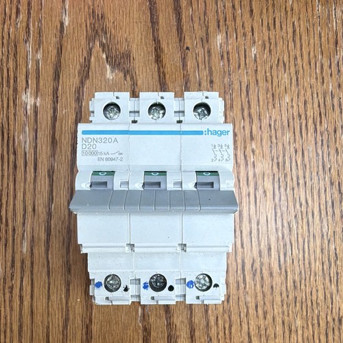 Hager ndn320a d20 20a phase - ndn320a,