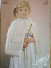CHILD'S CAPE Knitted in 10ply