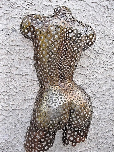 Metal wall art abstract - ,