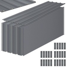 25x Roof Panels Galvanized