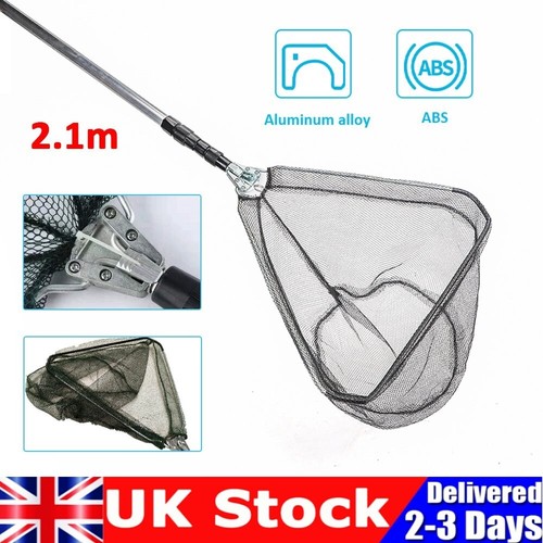Landing net telescopic folding - net,