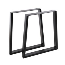 2x Industrial Metal Table Legs