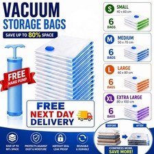 Vacuum storage bags pack - vacuum, 6