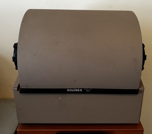 Vintage rolodex model 3500 - vintage, 3500-t