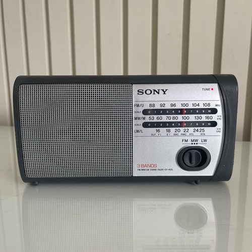 Vintage sony icf 403l battery - sony, icf-403l