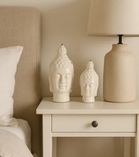 Ceramic Buddha Head, 2 sizes