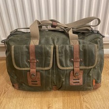 FOSSIL GREEN WAXED CANVAS