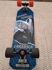 Sk8Kings Brown Bomber Richie Carrasaco Slalom Skateboard Complete Trucks +Wheels