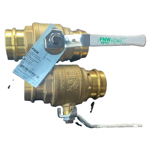 Fnw in brass - 4)-,
