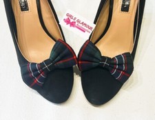 Scottish National Tartan Bow Shoes Brooch Wedding Fabric Burns Night Dress Tie