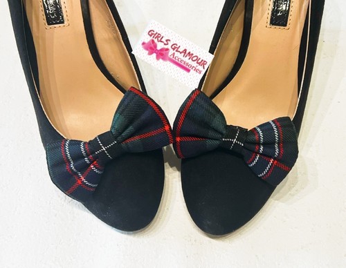 Scottish national tartan bow - scottish,