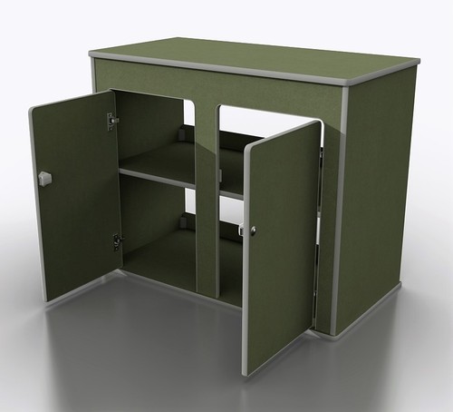Mdf camper van - kitchen, pod