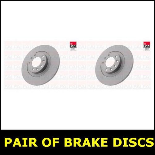 Brake discs rear fits vauxhall - brake,