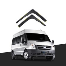Ford Transit MK7 2006-2014 2 Door Van Wind Deflectors 2pc Tinted