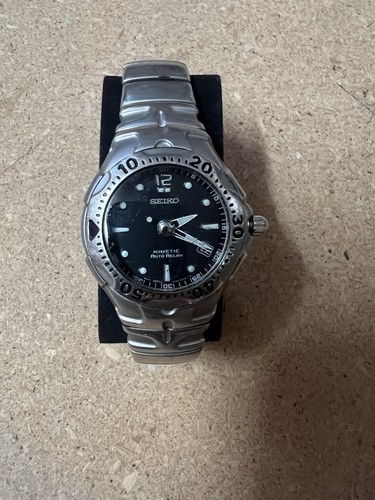 Seiko kinetic auto relay watch - relay,