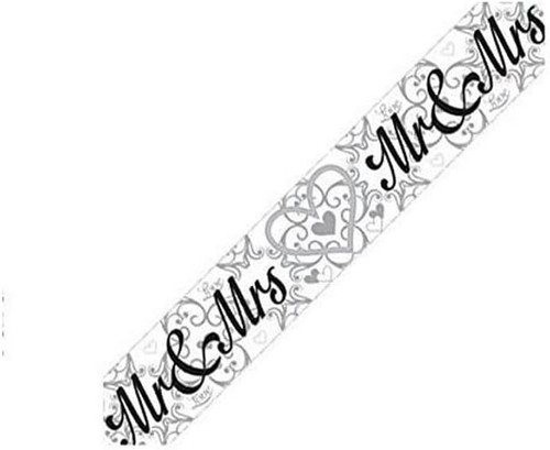 Luxurious 9ft metallic banner - luxurious,