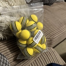 20x Golf Training Foam Balls Rainbow Sponge Practice Balls for Indoor Practice