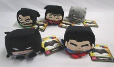 Kawaii Justice League Plush Cube Set Batman Superman Wonder Woman Collectible