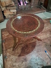 Lovely Small Antique Style Drinks Table, Side Table, Lamp Table, 22 Cm Tall