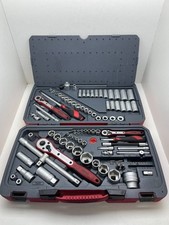 Teng Tools TM111 3/8", 1/4" & 1/2" Socket Set *MISSING SOME PIECES* (PS)