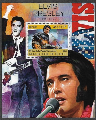 Elvis presley stamp pop rock - elvis,