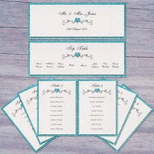 DIY Wedding Table Plan Cards -