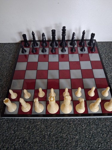 Home made resin chess - home, board