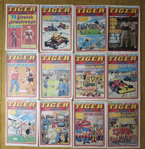 Tiger comics bundle job lot - , x