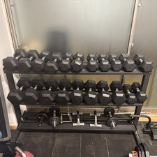 Full Hex Dumbbell Set
