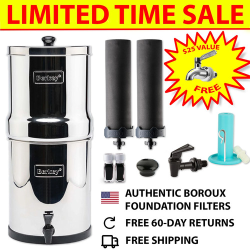 Berkey gravity water filter - water,