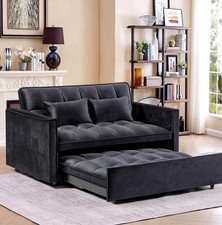 54" 3-in-1 Velvet Convertible