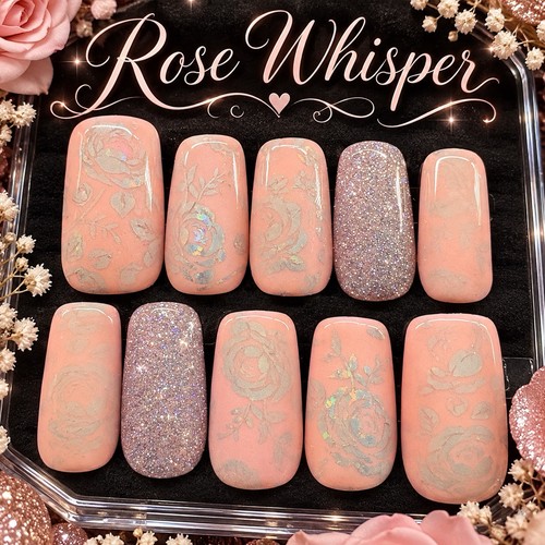 Rose whisper handmade - rose,