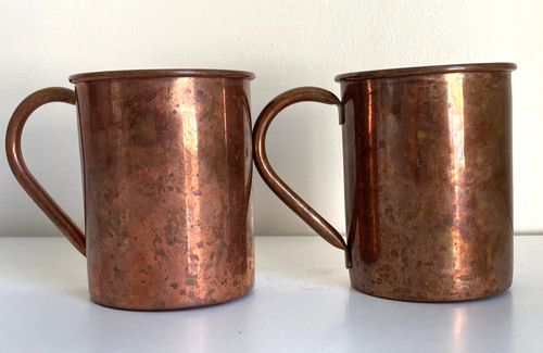 Copper moscow mule mugs - copper,